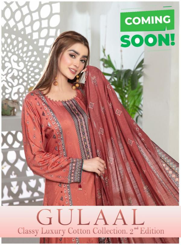 Gulaal Karachi Vol-2 Cotton Designer Exclusive Dress Material